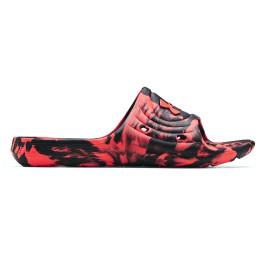 Męskie kapcie Under Armour M Locker Camo czarny/czerwony Black / Beta / Beta