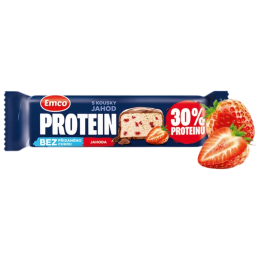 Baton proteinowy Emco Jahodová 50g