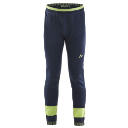 Dziecięce kalesony Craft Spodky Fuseknit Comfort JR ciemnoniebieski BlazeAcid