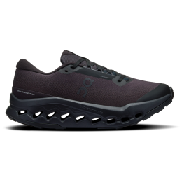 Damskie buty do biegania On Running Cloudsurfer Trail 2 WP czarny Black/Black