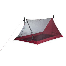 Ultralekki namiot MSR Thru-Hiker Mesh House 3 V2 czerwony Red