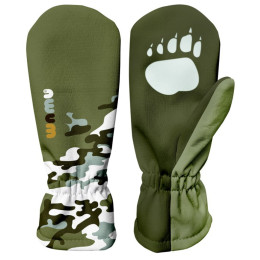 Rękawice softshellowe dziecięce WAMU Khaki khaki KHAKI