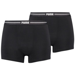 Bokserki damskie Puma Women Boxer Shorts 2P czarny black
