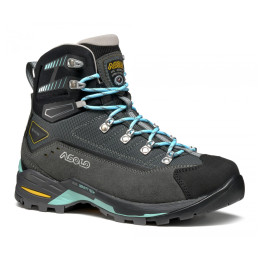 Damskie buty trekkingowe Asolo Finder PRO GV szary/niebieski GRAPHITE / GUNMETAL / POOL SIDE