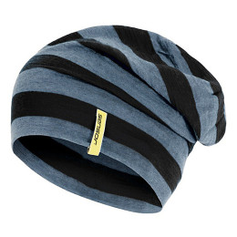 Czapka Sensor Merino Wool czarny/szary BlackStripes