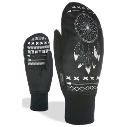 Rękawiczki damskie Level Bliss Coral Mitt czarny/biały Blackwhite