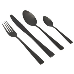 Zestaw sztućców Gimex Cutlery black 16 pc