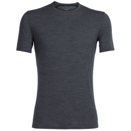 Koszulka męska Icebreaker Mens Anatomica SS Crewe zarys JetHthr/Silver/Black