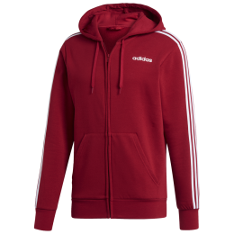 Męska bluza Adidas E 3S FZ FL czerwony