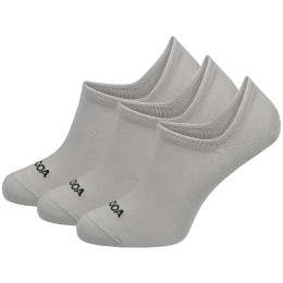 Skarpetki MOOA Essential Invisible 3-pack szary grey