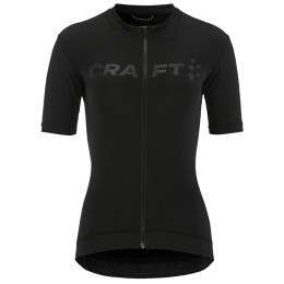 Damska koszulka kolarska Craft W Endur Logo czarny Black