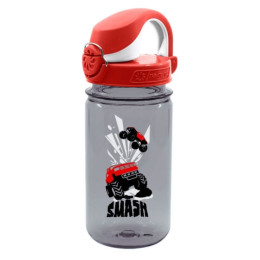 Butelka dla dziecka Nalgene OTF Kids 12oz 350 ml szary/czerwony GraySmash