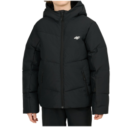 Dziecięca kurtka narciarska 4F Technical Jacket M1188 Deep Black czarny Deep Black
