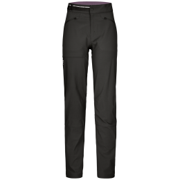 Spodnie damskie Ortovox Brenta Pants W czarny/szary Black Raven