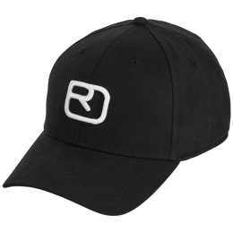 Bejsbolówka Ortovox Logo Flex Cap czarny Black Raven