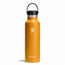 Butelka termiczna Hydro Flask Standard Mouth 21 oz czarny/pomarańczowy FOSSIL