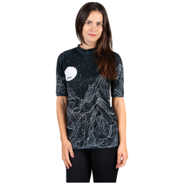 Damska koszulka Drexiss All Diamond Beach Black Coolmax