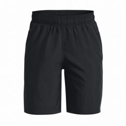 Spodenki dziecięce Under Armour Woven Graphic Shorts-BLK czarny Black