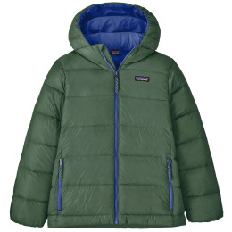 Kurtka dziecięca Patagonia K's Hi-Loft Down Sweater Hoody - CNGR zielony Canopy Green