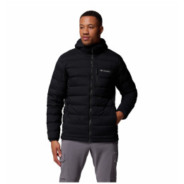 Kurtka męska Columbia Drift Peak™ Stretch Down Hooded Jacket czarny Black