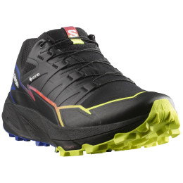 Buty do biegania dla mężczyzn Salomon Thundercross Gore-Tex czarny/żółty Black / Surf The Web / Safety Yellow