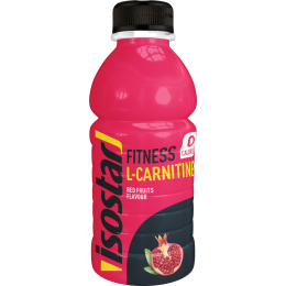 Napój fitness Isostar L-Carnitin 500ml czerwony