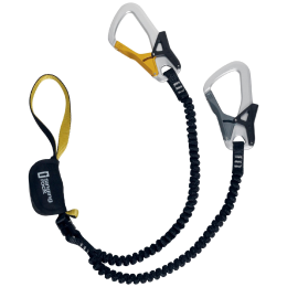 Lonża wspinaczkowa Singing Rock Phario 360° czarny/pomarańczowy Black