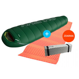 Zestaw śpiworów Husky Monti -11°C + Akord pomarańczowy