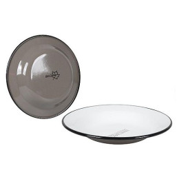 Talerz Bo-Camp UO Enamel Campfire Plate Taupe