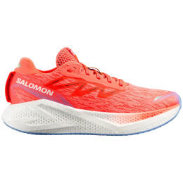 Buty męskie Salomon Aero Glide 4 czerwony Neon Flame / White / Persian Jewel