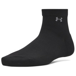 Skarpety damskie Under Armour UA Women's Vanish 3pk Qtr czarny Ultimate Black / Ultimate Black / Castlerock