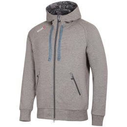 Męska bluza Ocún Hoddie Zipper Men szary Grey Paloma/Excalibur