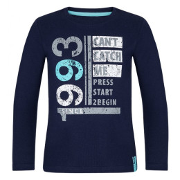 T-shirt dziecięcy Loap Bilt niebieski Blue