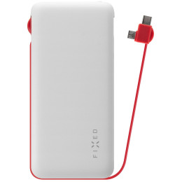 Powerbank FIXED Zen 10 000 mAh - microUSB/USB-C biały