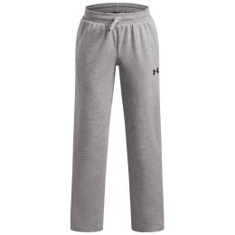 Dziecięce spodnie dresowe Under Armour RIVAL LW PANT Gray szary Gray