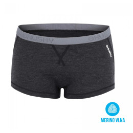 Damskie spodenki Husky Termoprádlo Merino 100 czarny black