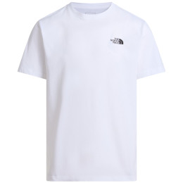Koszulka męska The North Face M Mountain Sketch Regular Short Sleeve biały TNF WHITE