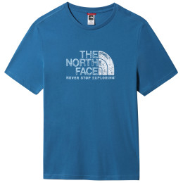 Koszulka męska The North Face S/S Rust 2 Tee 2022 niebieski Banff Blue
