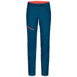 Spodnie damskie Ortovox W's Brenta Pants niebieski Petrol Blue