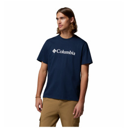 Koszulka męska Columbia CSC Basic Logo™ Tee ciemnoniebieski Collegiate Navy, Gem Columbia