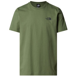 Koszulka męska The North Face M Mountain Sketch Ss Tee zielony Bark Mist