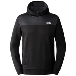 Męska bluza The North Face Reaxion Fleece P/O Hoodie czarny/szary