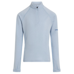 Dziecięca koszulka Icebreaker K 260 Tech LS Half Zip jasnoniebieski Zinc Blue