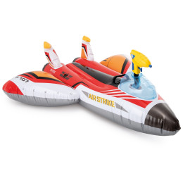 Nadmuchiwana zabawka Intex Water Gun Plane Ride-Ons 57536NP czerwony