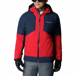 Kurtka zimowa męska Columbia Centerport™ II Jacket czerwony Mountain Red, Collegiate Navy