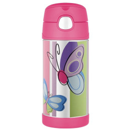 Termos dziecięcy Thermos Funtainer Motýl różowy Butterfly