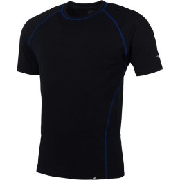 Koszulka męska Hannah Cottonet M 12 kr. rukáv czarny/niebieski Anthracite(Blue)