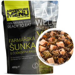 Gotowe jedzenie Adventure Menu Szynka wiejska z ragout z soczewicy 400g