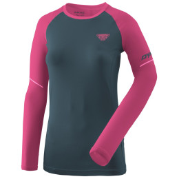 Damska koszulka Dynafit Alpine Pro W L/S Tee różówy/szary 6A51 - magenta/0720
