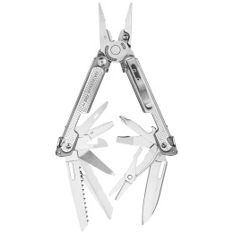 Multitool Leatherman Free P4 srebrny Silver